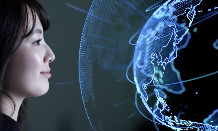 Rede global conectando países, representando investimentos internacionais e o uso de consórcio no exterior